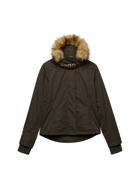 Foto van product BENCH Winterjas 'Bench x Superdry & Co' beige / lichtbruin / olijfgroen