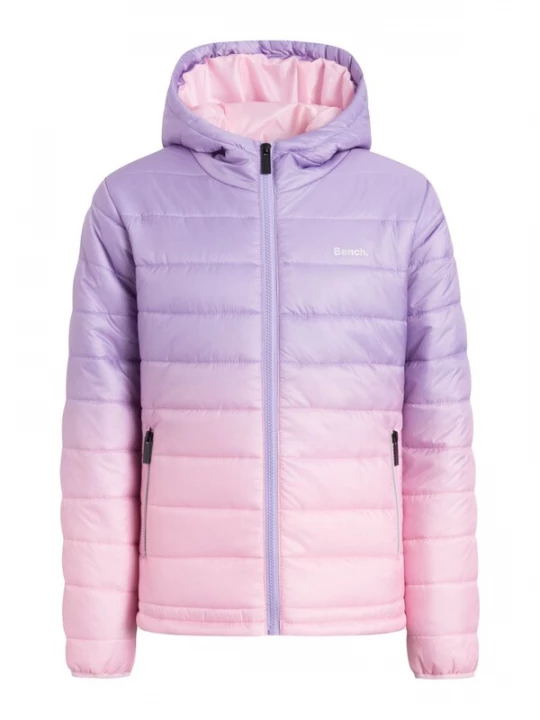 Foto van product BENCH Winterjas 'Zaylee' violetblauw / lichtroze