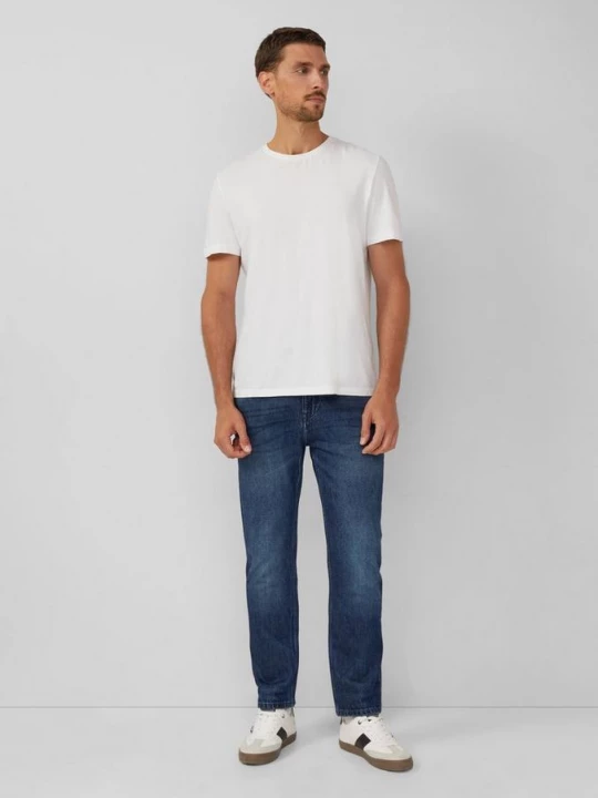 Foto van product Benito jeans / normale pasvorm / halfhoog / rechte pijp / 100% katoen s.Oliver blauw