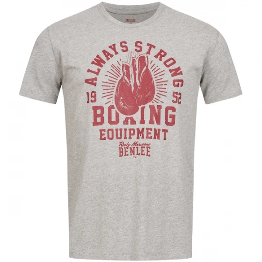 Foto van product Benlee Shirt 'Equipt' grijs / lichtrood