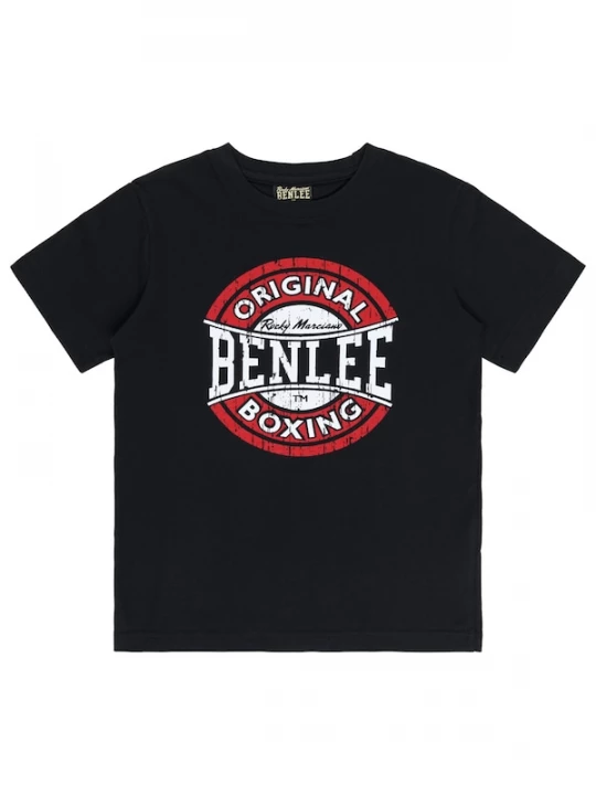 Foto van product Benlee Shirt 'Naburn' roestbruin / zwart / wit