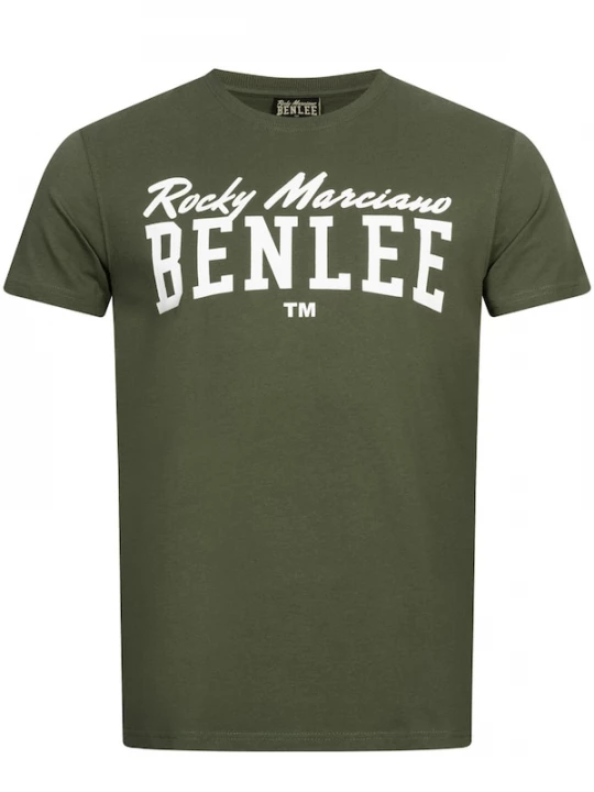 Foto van product Benlee Shirt olijfgroen / wit
