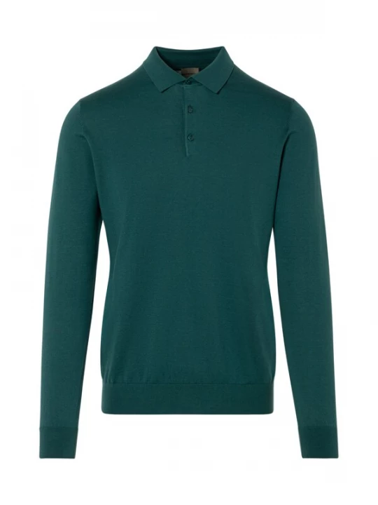 Foto van product BENVENUTO Shirt 'ALDO' donkergroen