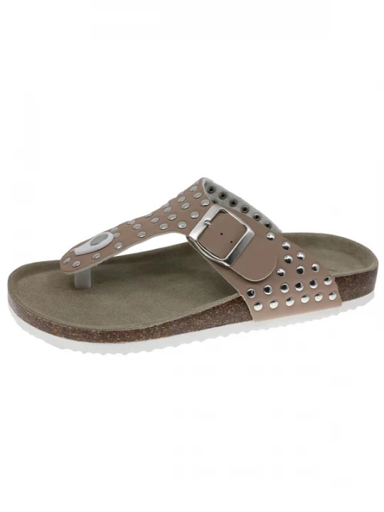 Foto van product Beppi Huisschoenen 'Casual Slipper' taupe