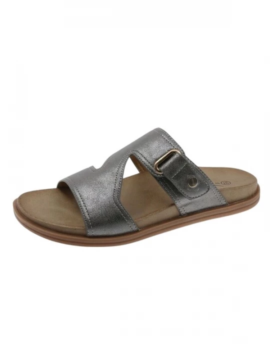 Foto van product Beppi Huisschoenen 'Casual Slipper' zilver