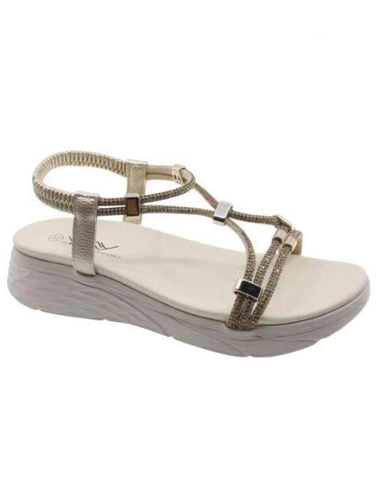 Foto van product Beppi Sandaal 'Casual Sandal' goud