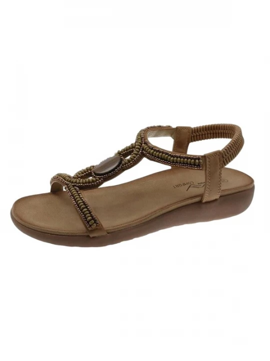 Foto van product Beppi Sandaal 'Casual Sandal' taupe