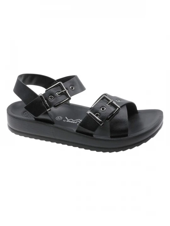 Foto van product Beppi Sandaal 'Casual Sandal' zwart