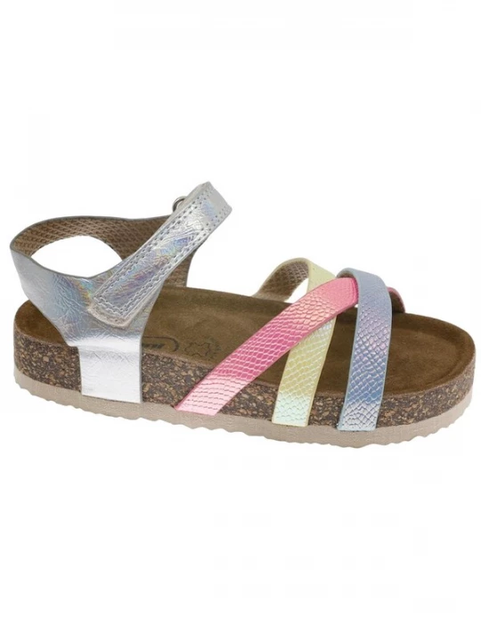 Foto van product Beppi Sandalen 'Casual Sandal' zilver