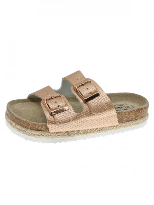 Foto van product Beppi Sandalen 'Casual Slipper' goud