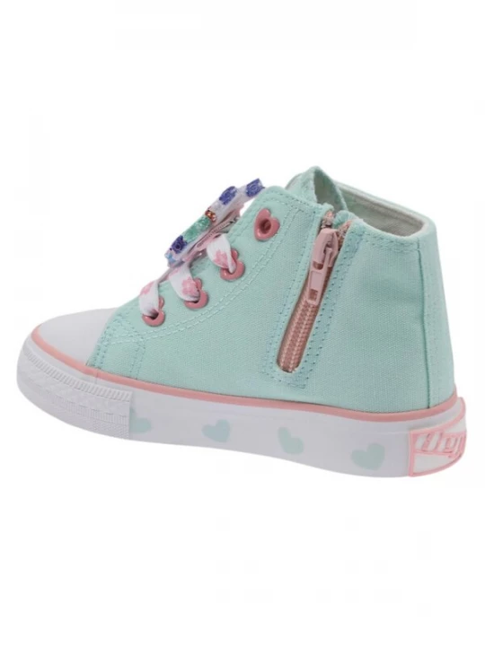 Foto van product Beppi Sneakers 'Canvas Boot' groen
