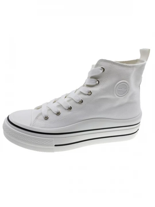 Foto van product Beppi Sneakers 'Canvas Boot' wit