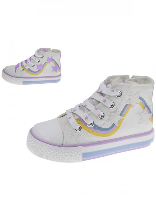 Foto van product Beppi Sneakers 'Canvas Boot' wit
