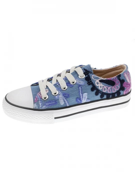 Foto van product Beppi Sneakers 'Canvas Shoe' blauw