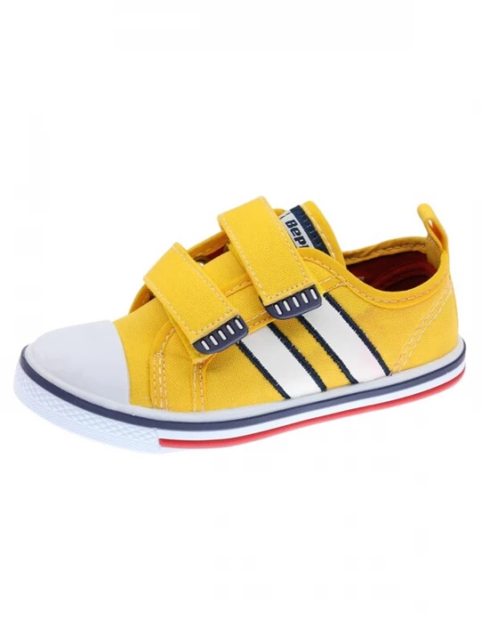 Foto van product Beppi Sneakers 'Canvas Shoe' geel