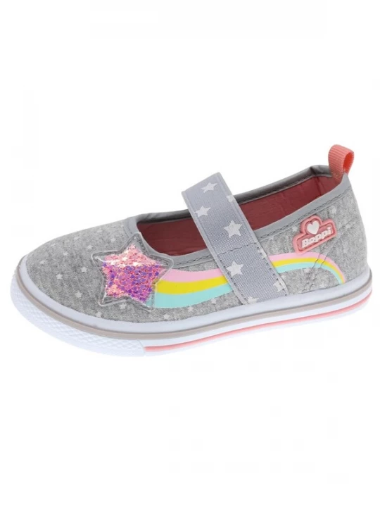 Foto van product Beppi Sneakers 'Canvas Shoe' grijs