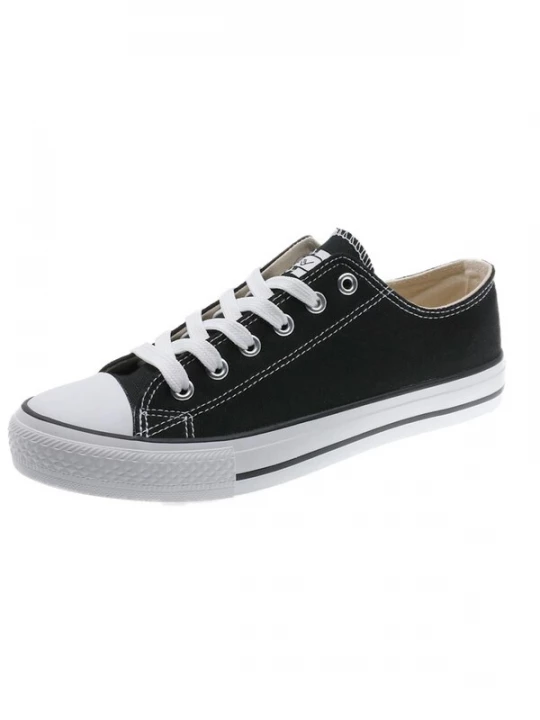 Foto van product Beppi Sneakers 'Canvas Shoe' zwart