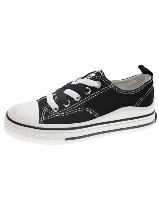 Foto van product Beppi Sneakers 'Canvas Shoe' zwart