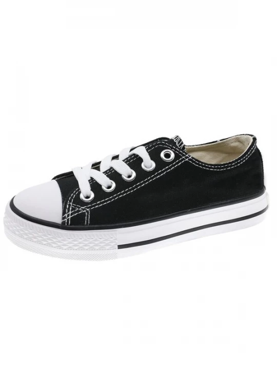 Foto van product Beppi Sneakers 'Canvas Shoe' zwart