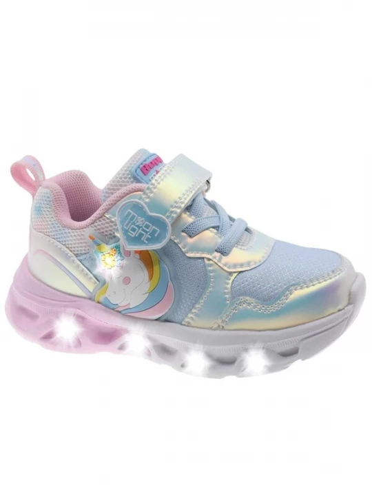 Foto van product Beppi Sneakers 'Lighting Shoes' zilver