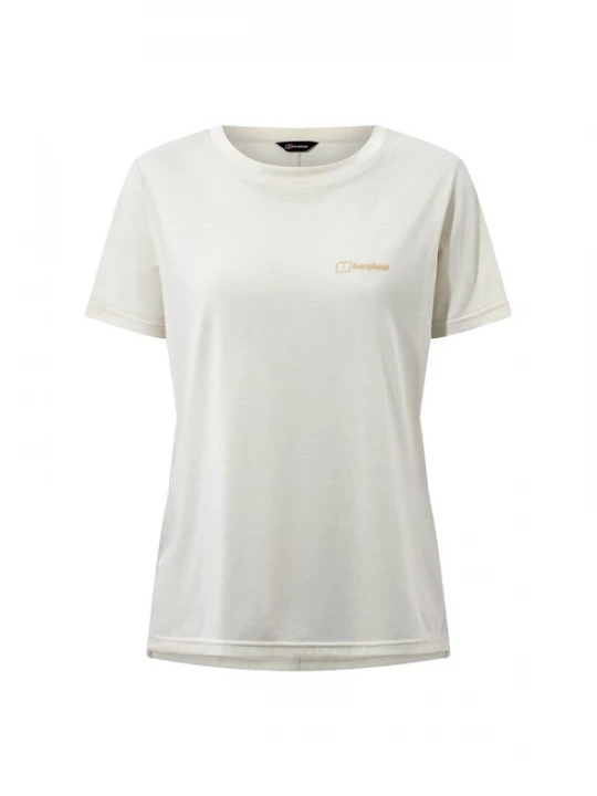 Foto van product Berghaus Functioneel shirt bruin / wit