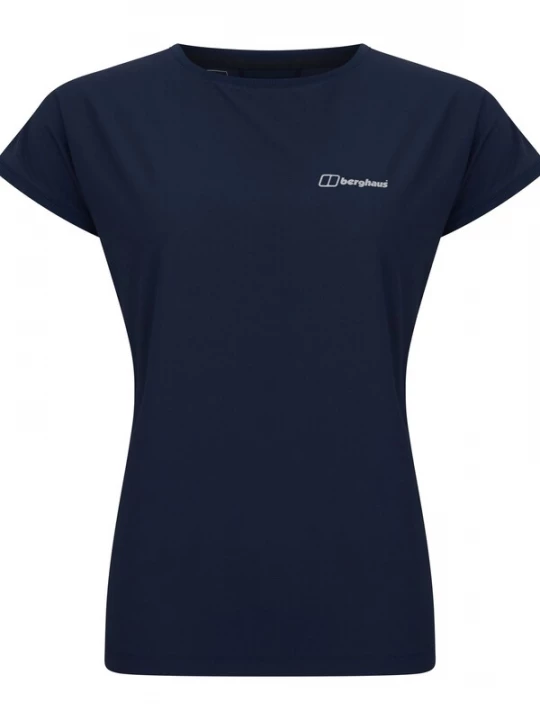 Foto van product Berghaus Functioneel shirt donkerblauw / wit