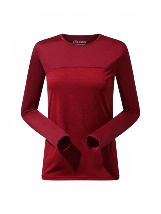 Foto van product Berghaus Functioneel shirt rood / wit