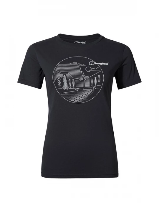 Foto van product Berghaus Shirt grijs / zwart