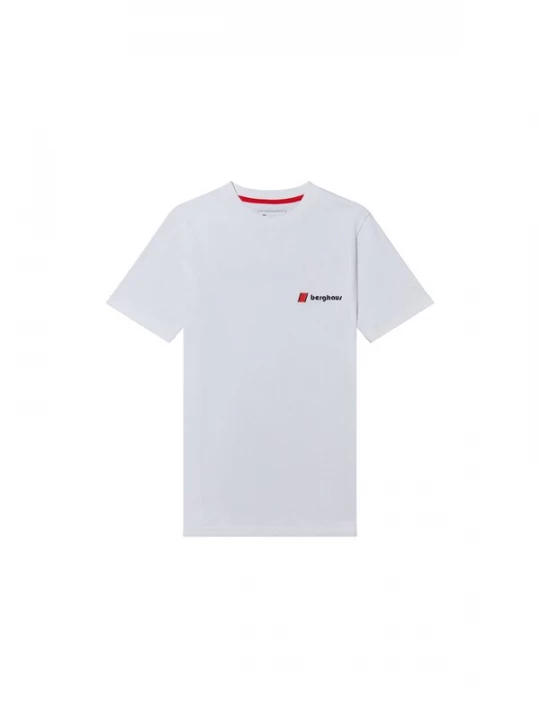 Foto van product Berghaus Shirt 'Heritage' rood / zwart / wit