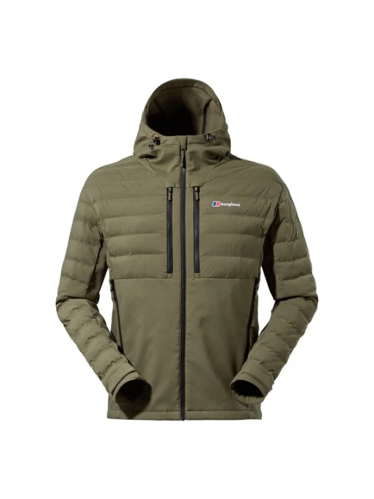 Foto van product Berghaus Winterjas blauw / lichtgrijs / olijfgroen / rood