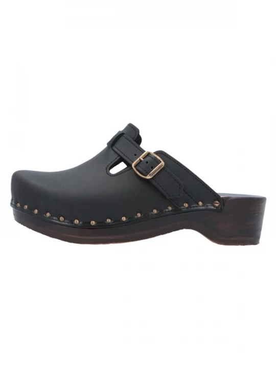 Foto van product BERKEMANN Clogs 'Riemen-Toeffler' zwart