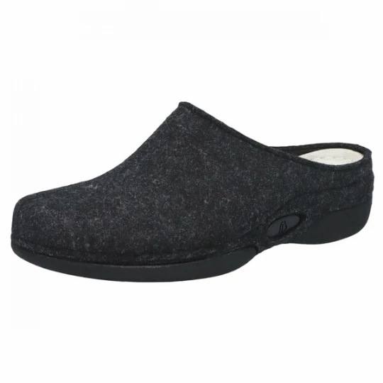 Foto van product BERKEMANN Huisschoenen 'Lauren' zwart gemêleerd