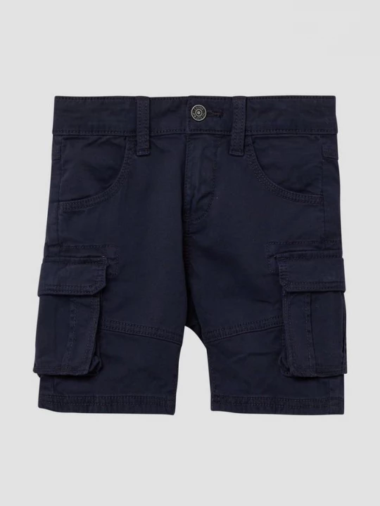 Foto van product Bermuda Brad / slim fit / mid rise / slim leg / cargozakken s.Oliver blauw