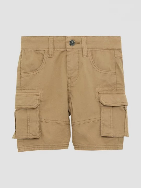 Foto van product Bermuda Brad / slim fit / mid rise / slim leg / cargozakken s.Oliver bruin