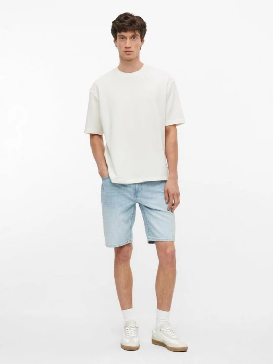Foto van product Bermuda jeans / Los model / Halfhoog model s.Oliver blauw