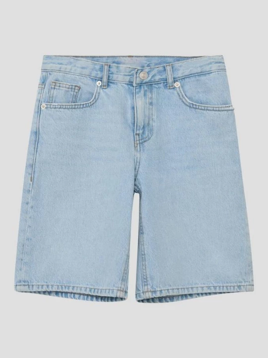 Foto van product Bermuda jeans met wijde pijpen s.Oliver blauw