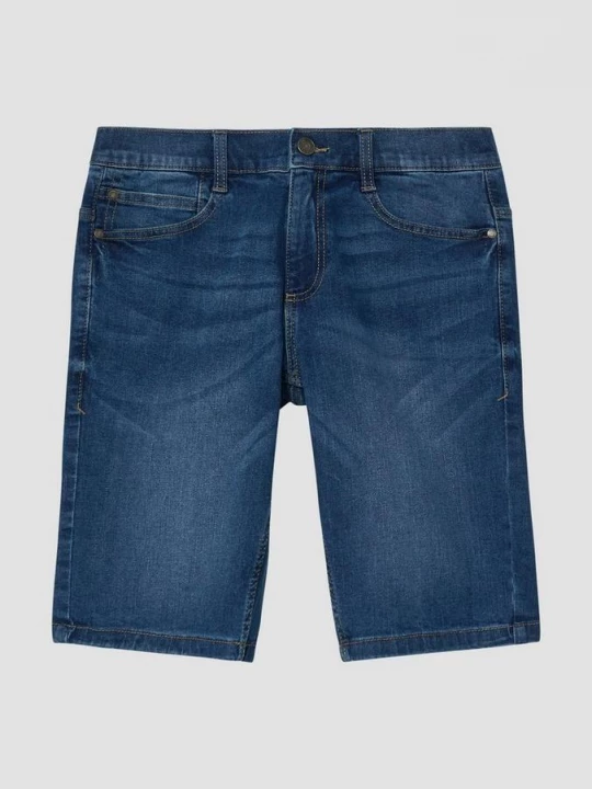 Foto van product Bermuda Jeans Pete / Regular Fit / Mid Rise / Rechte Pijp s.Oliver blauw