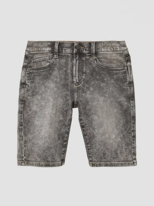 Foto van product Bermuda jeans Pete / regular fit / mid rise / straight leg / in wijdte verstelbaar aan de binnenkant s.Oliver grijs