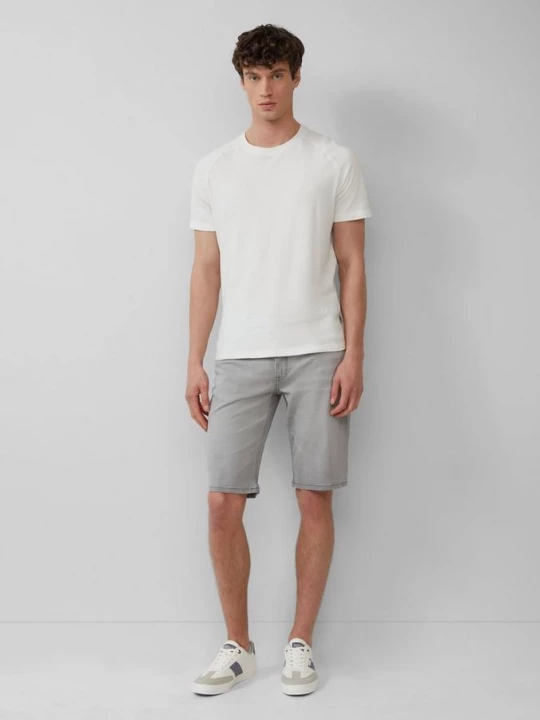 Foto van product Bermuda jeans / regular fit / mid rise / straight leg s.Oliver grijs
