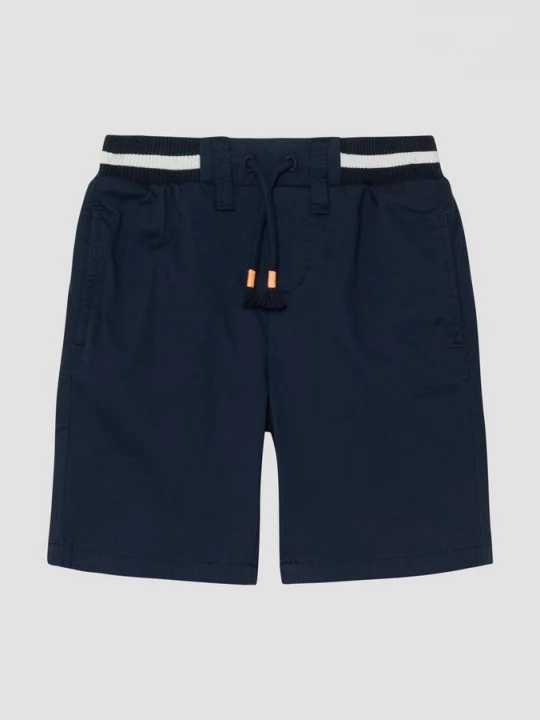 Foto van product Bermuda Pelle / Regular Fit / Met Rise / Elastische Tailleband s.Oliver blauw
