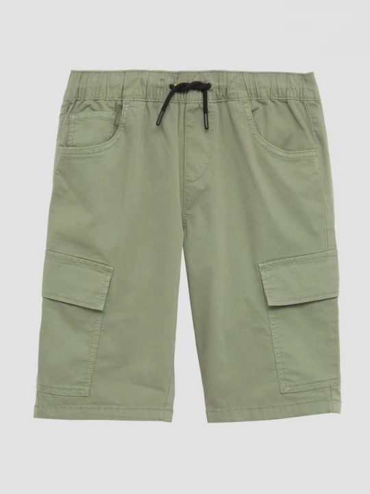 Foto van product Bermuda Pete / regular fit / mid rise / straight leg / cargozakken s.Oliver olijfgroen