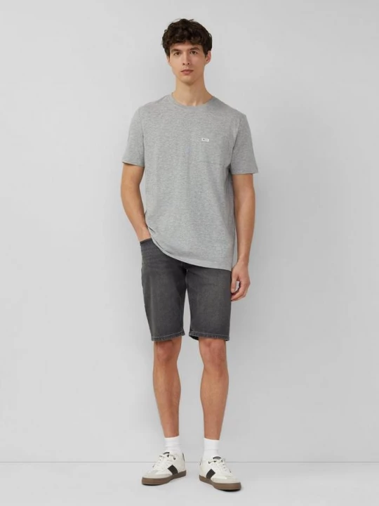 Foto van product Bermudajeans / Regular fit / Halfhoog / Sweat denim s.Oliver grijs