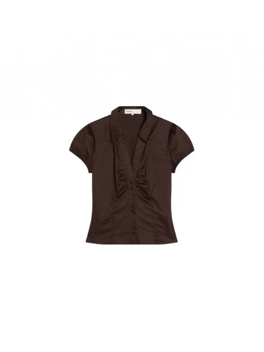 Foto van product Bershka Blouse 'CAMISA ESPALDA' bruin