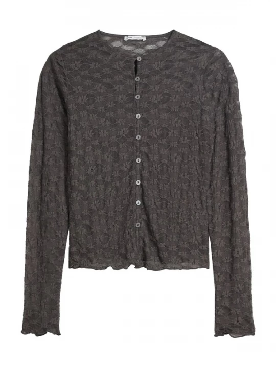 Foto van product Bershka Blouse donkergrijs