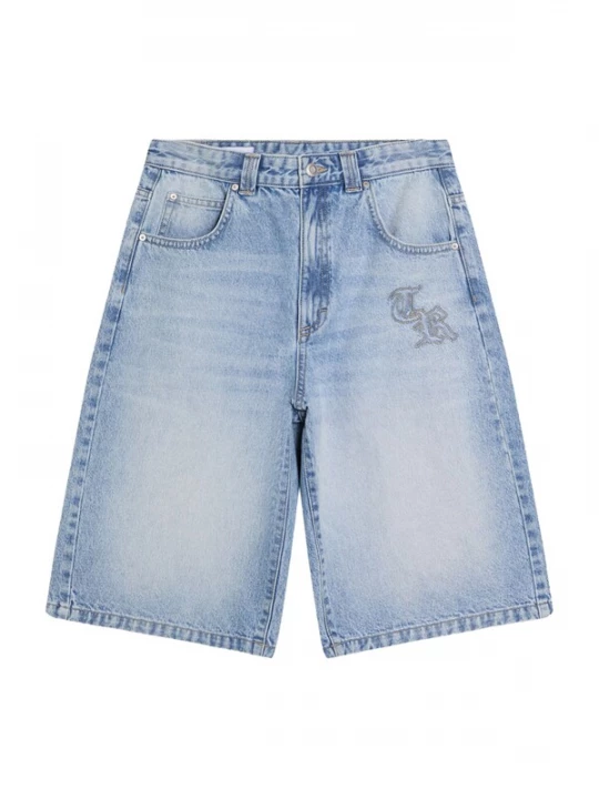 Foto van product Bershka Broek blauw denim