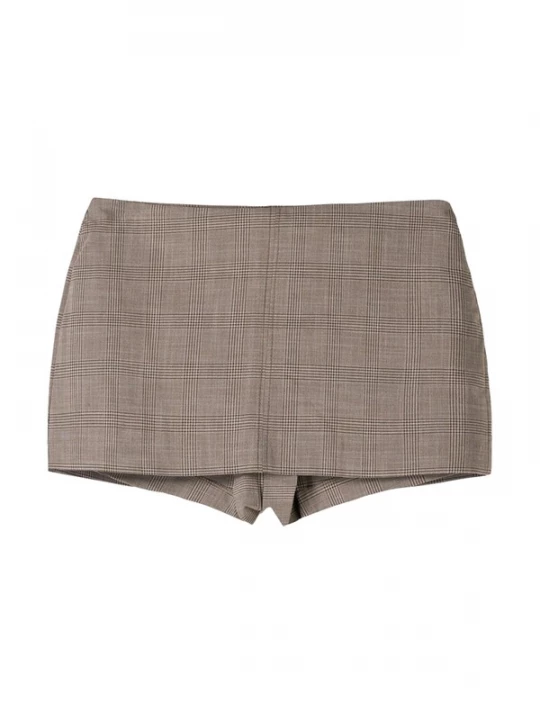Foto van product Bershka Broek bruin / zwart / wit