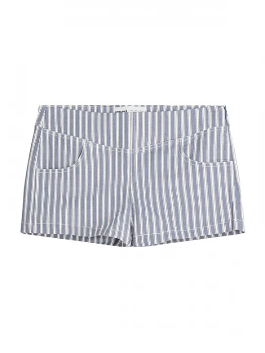 Foto van product Bershka Broek duifblauw / wit