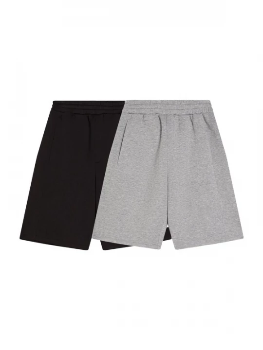 Foto van product Bershka Broek grijs gemêleerd / zwart