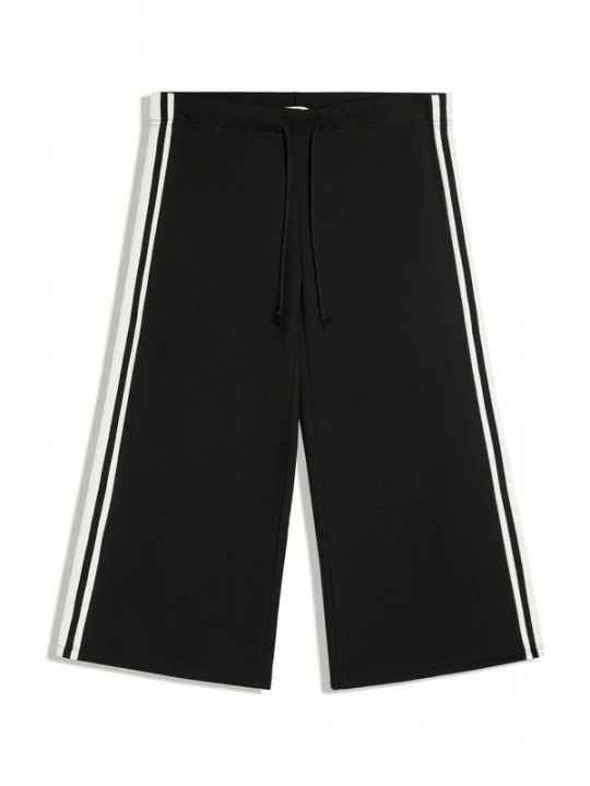 Foto van product Bershka Broek zwart / wit