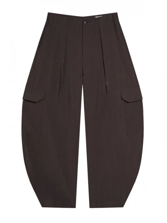 Foto van product Bershka Cargobroek donkergrijs